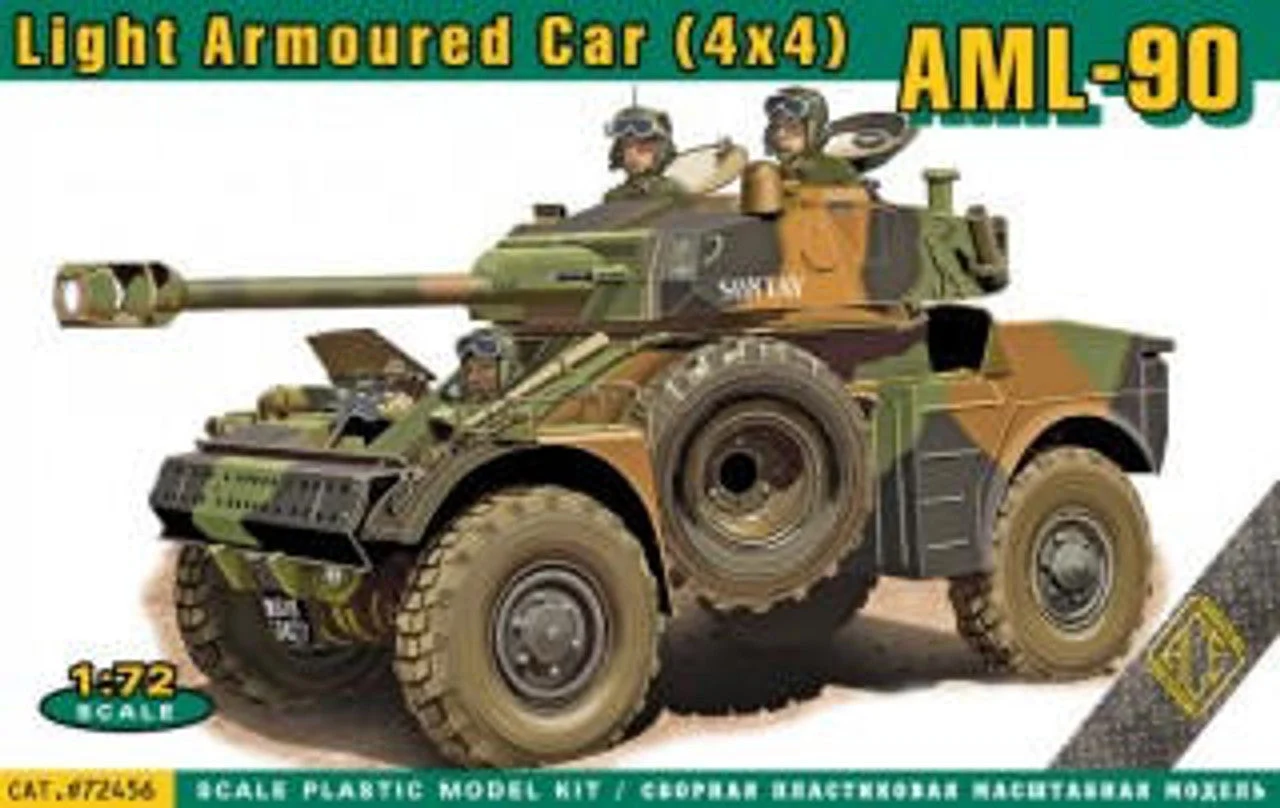 ACE Model 1/72 ACE Models AML-90 Light Armoured Car (4x4)