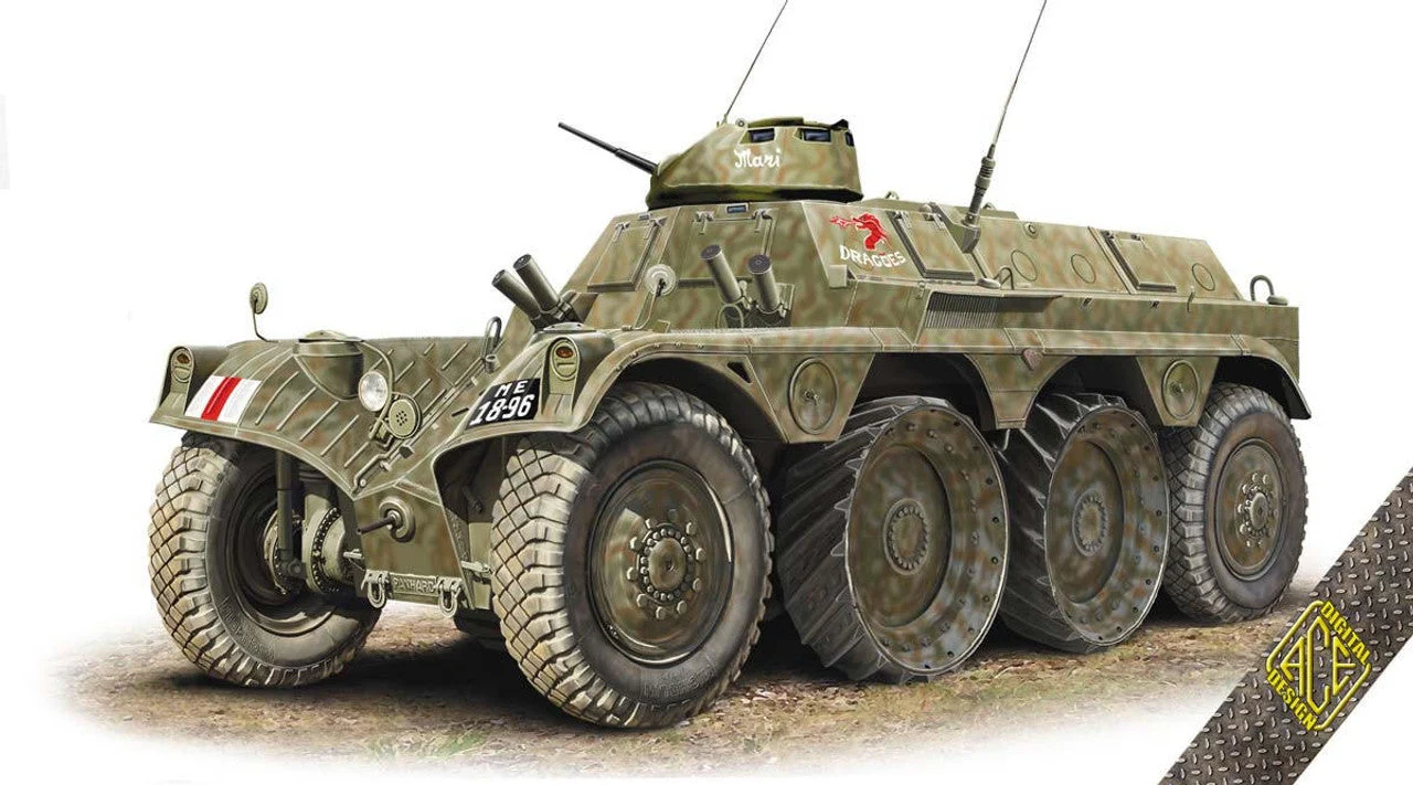 ACE Model 1/72 ACE Models EBR-ETT (Engin Transporteur de Troupes)
