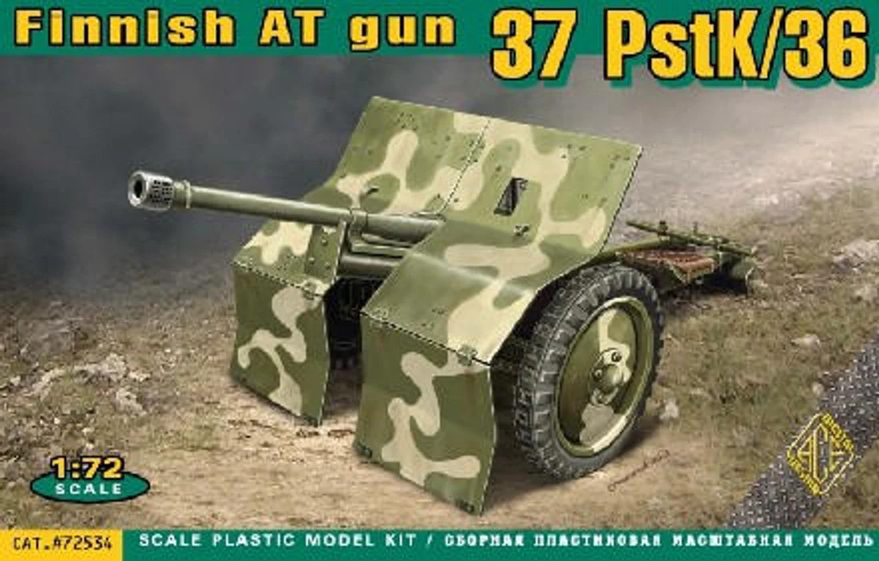 ACE Model 1/72 ACE Models Finnish AT gun 37 PstK/36