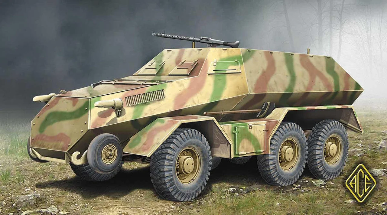 ACE Model 1/72 ACE Models Leichter Radschlepper Laffly W15T
