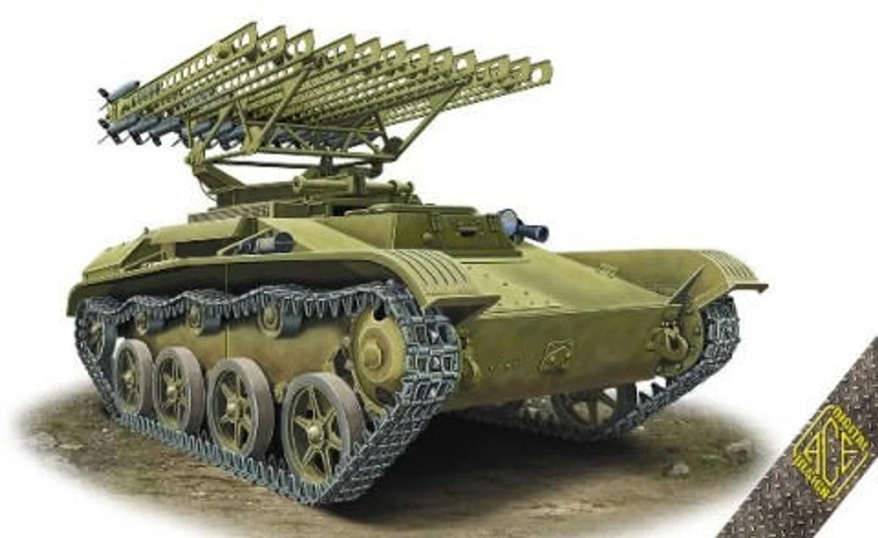 ACE Model 1/72 ACE Models BM-8-24 multiple rocket launcher
