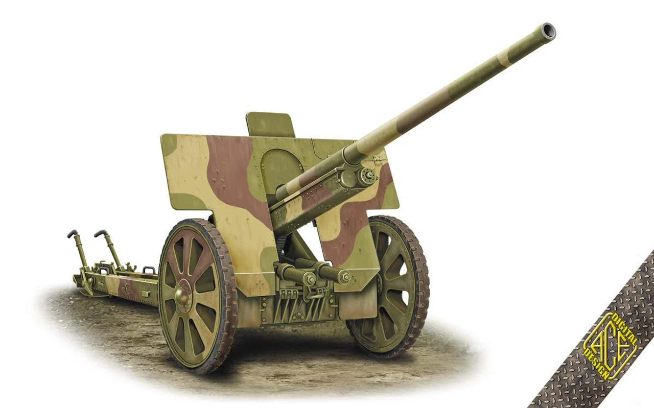 ACE Model 1/72 ACE Models F-22 76.2mm Soviet AT Gun