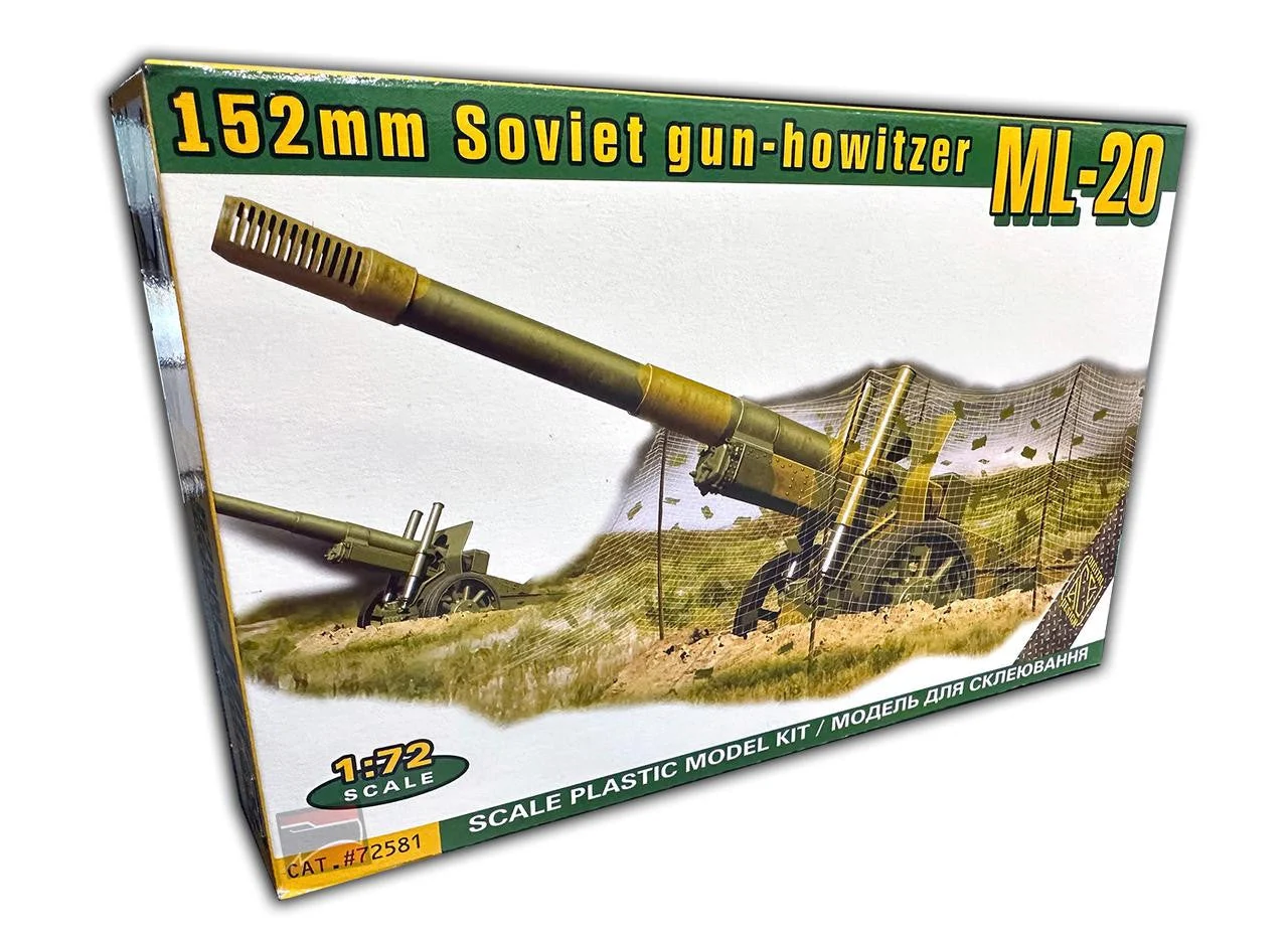ACE Model 1/72 Ace Models ML-20 Soviet WW2 152mm Gun Howitzer