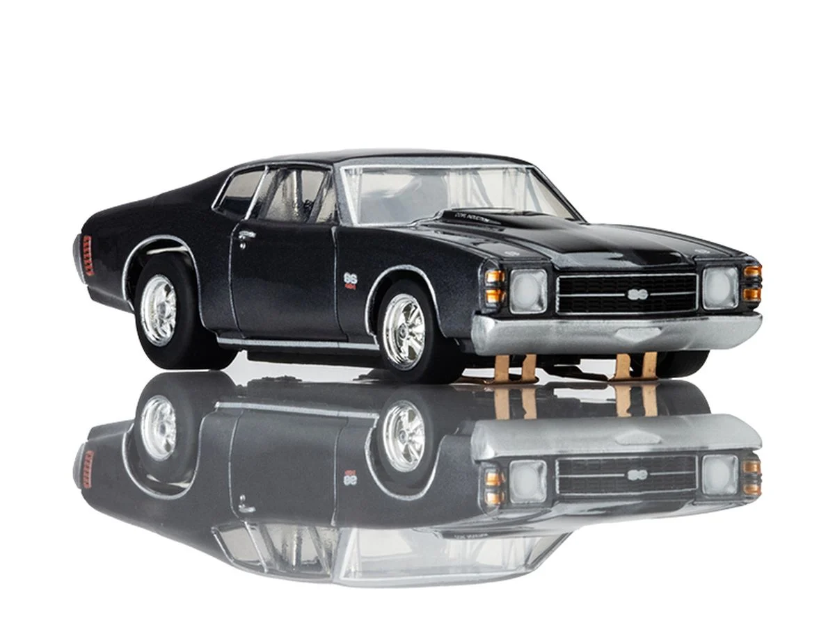 AFX 1972 Chevelle SS454 Slv/Blk