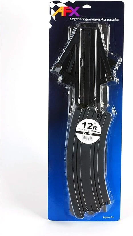 AFX BANKED CURVE TRACK – 12″ 1/2R 70625
