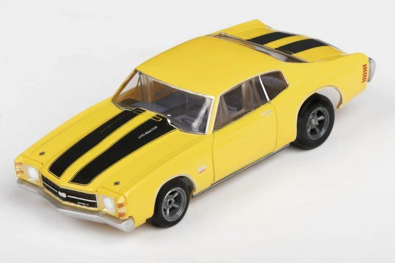 AFX Collector Series 1971 CHEVELLE 454 – YELLOW 22050