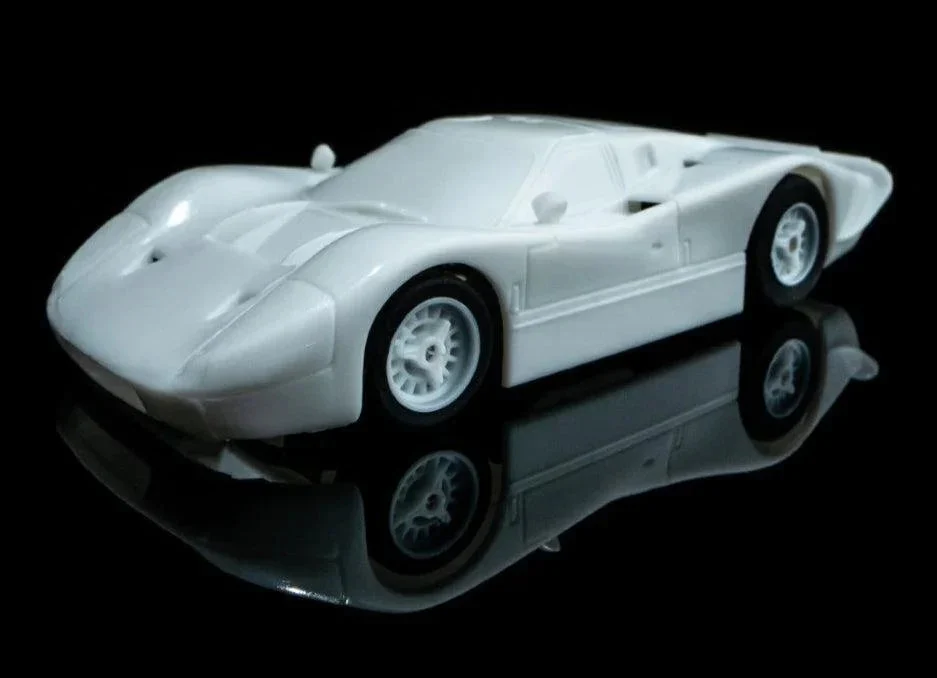 AFX FORD GT40 MK IV – WHITE PAINTABLE 22070