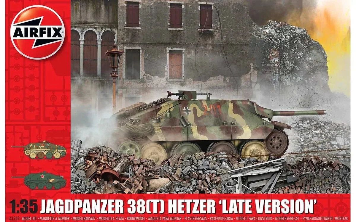 1/35 Airfix JagdPanzer 38 Tonne Hetzer Late Version