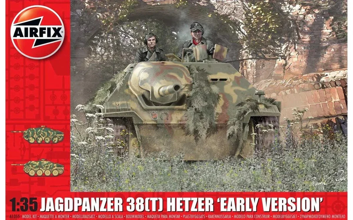 1/35 Airfix JagdPanzer 38 Tonne Hetzer Early Version