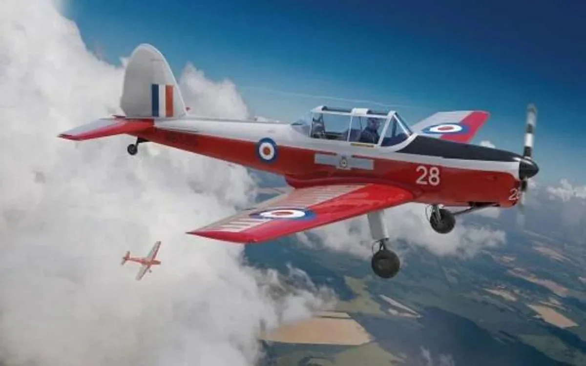 1/48 Airfix De Havilland Chipmunk T.10 Trainer Aircraft Plastic Model Kit