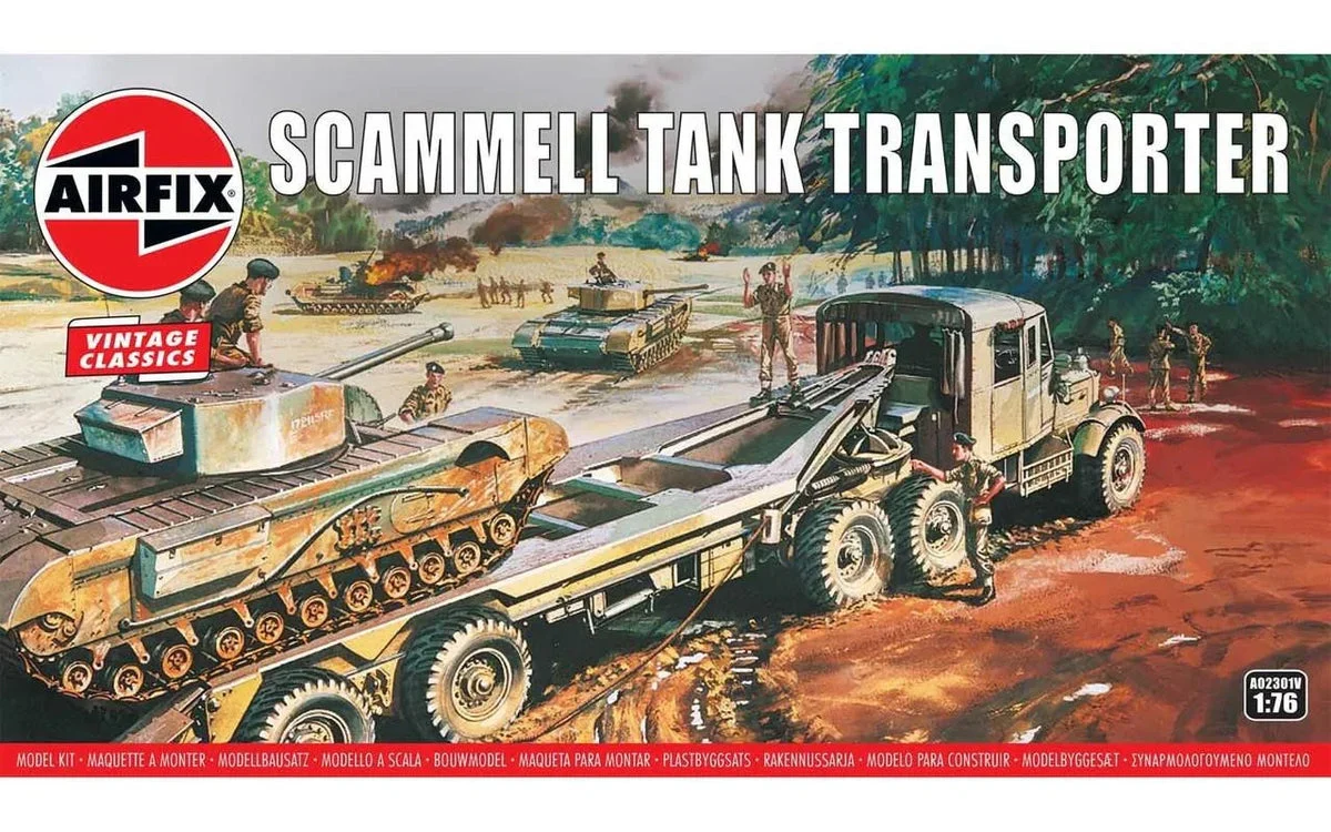 1/76 Airfix Scammel Tank Transporter