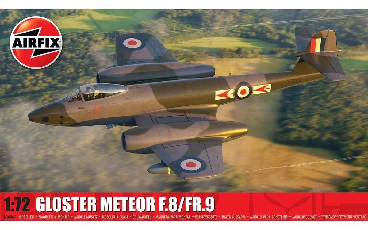 1/72 Airfix Gloster Meteor F.8/FR.9