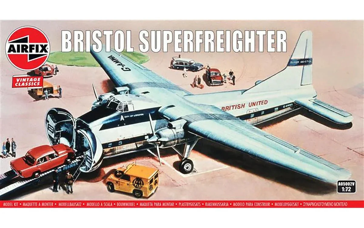 1/72 Airfix Bristol Superfreighter Plastic Model Kit