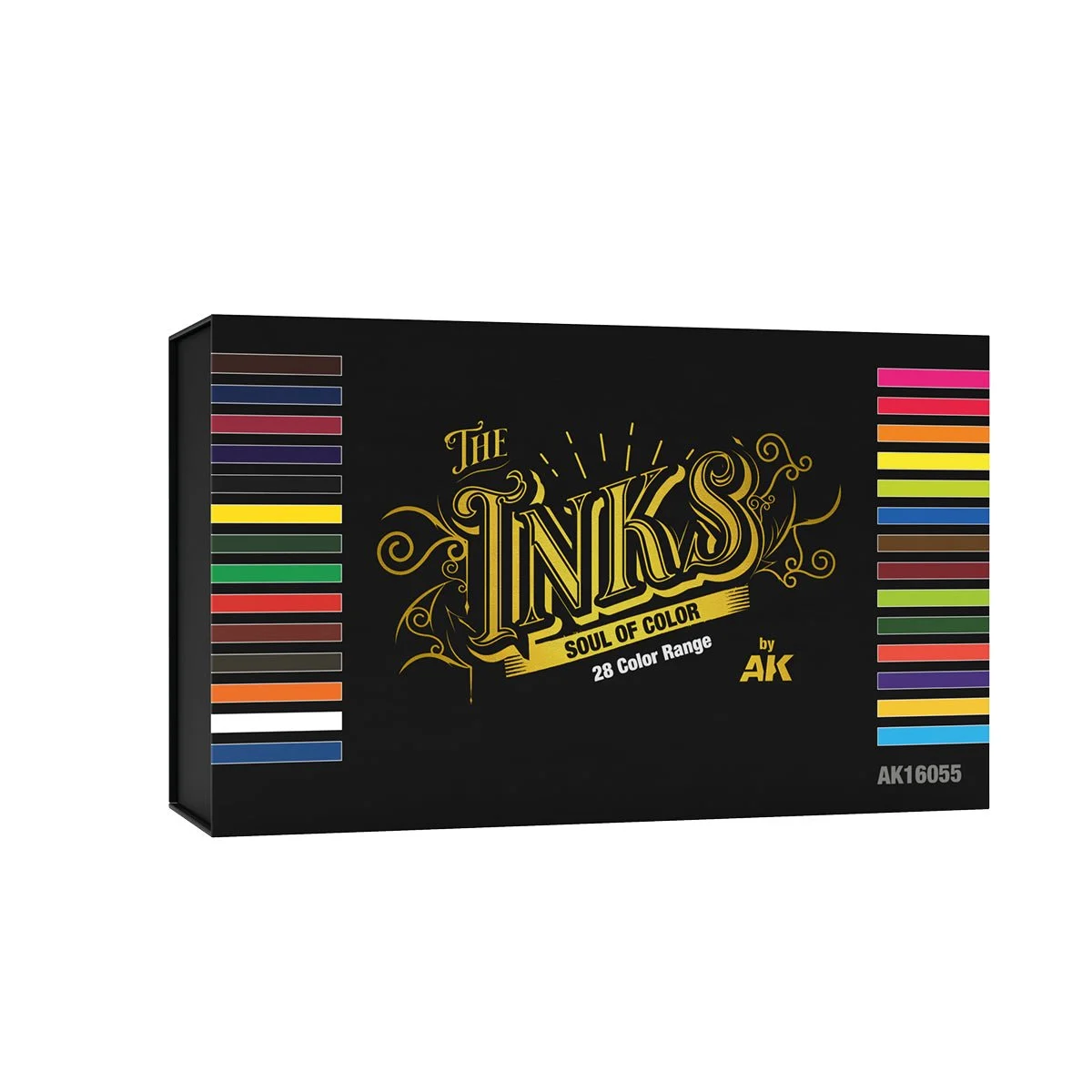AK Interactive Inks Special Box Full Range (28 Colors X 30 ml) - 16055