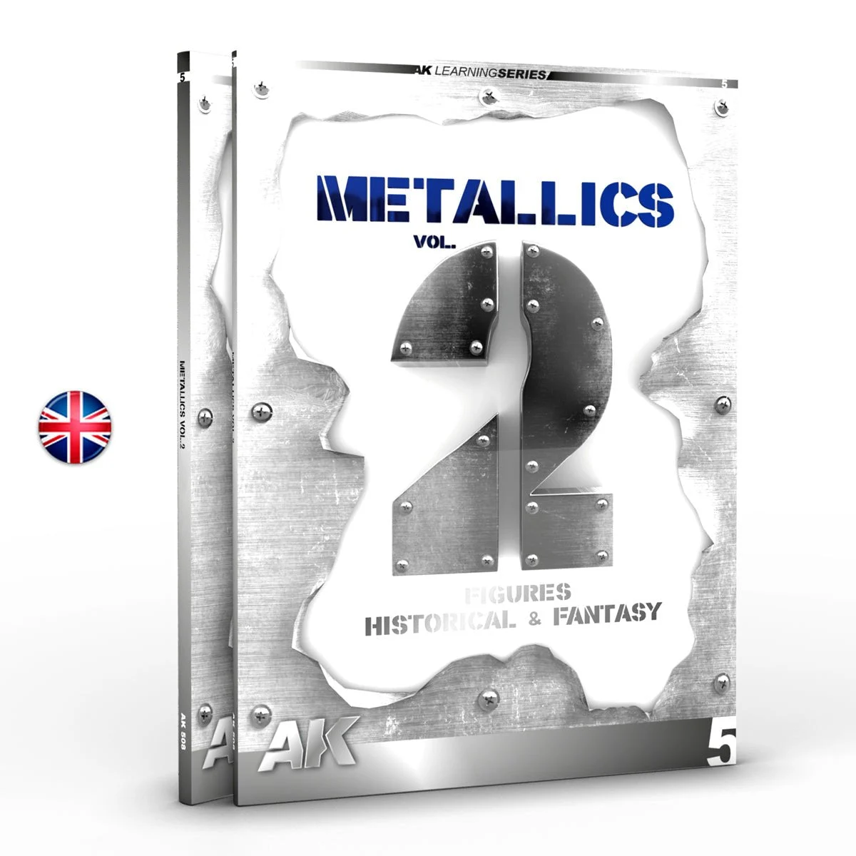 AK Interactive Learning Series #5 Metallics Vol.2 - English | 508