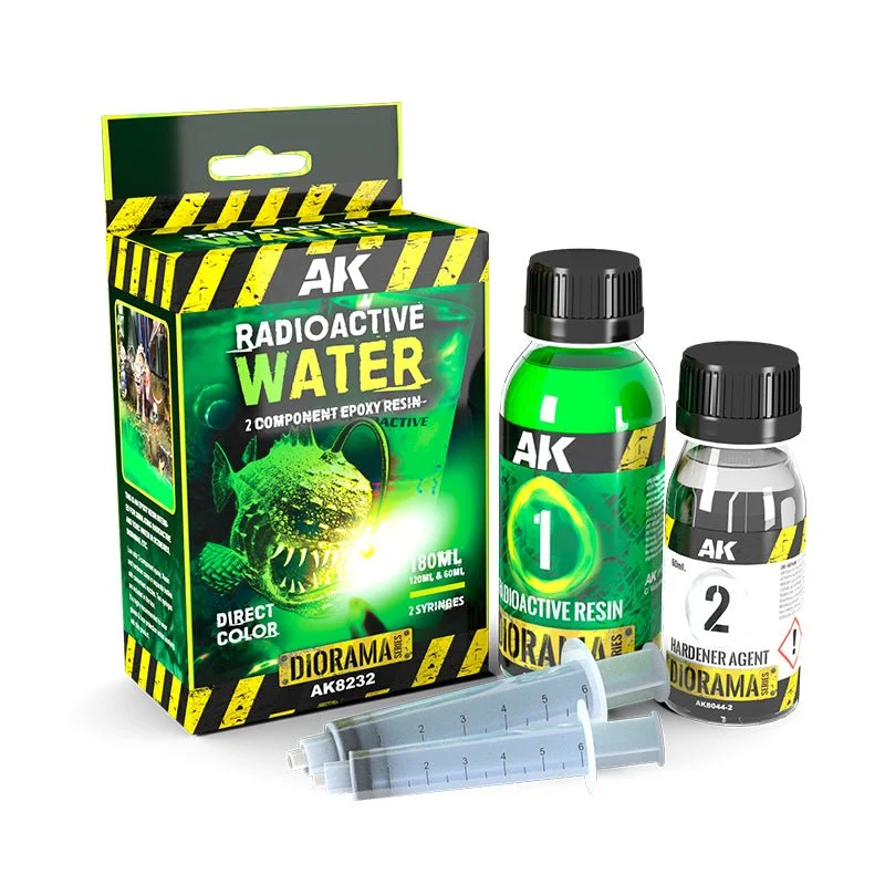 AK Interactive Resin Radioactive Water Components Epoxy Resin 180ml - 8023