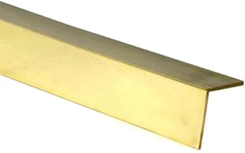 Albion Alloys A6 Brass Angle 6x6mm