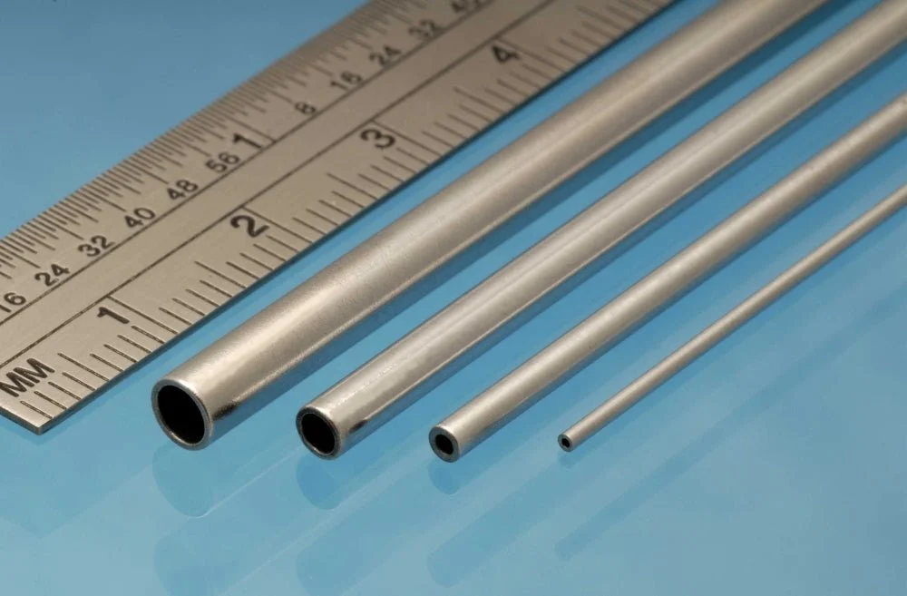 Albion Alloys AT6M Aluminum Tube 6x0.45mm (2 Pack)