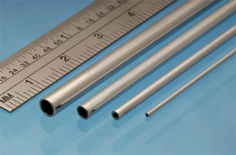 Albion Alloys NST06 Nickel Silver Micro Tube 0.6x0.4mm i.d. (2 Pack)
