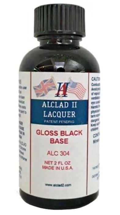 Alclad II Gloss Black Base Primer 2 oz ALC-304