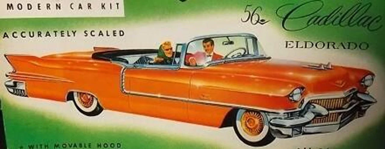 Atlantis Models 1/32 Models 1956 Cadillac Eldorado Car (formerly Revell)