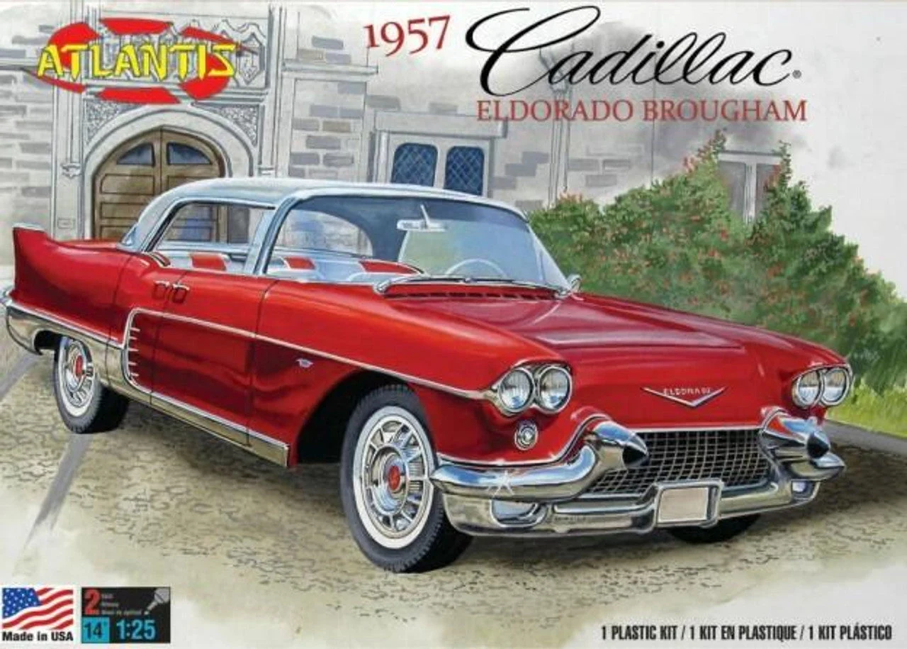 Atlantis Models 1/25 Models 1957 Cadillac Eldorado Brougham Car (formerly Revell)