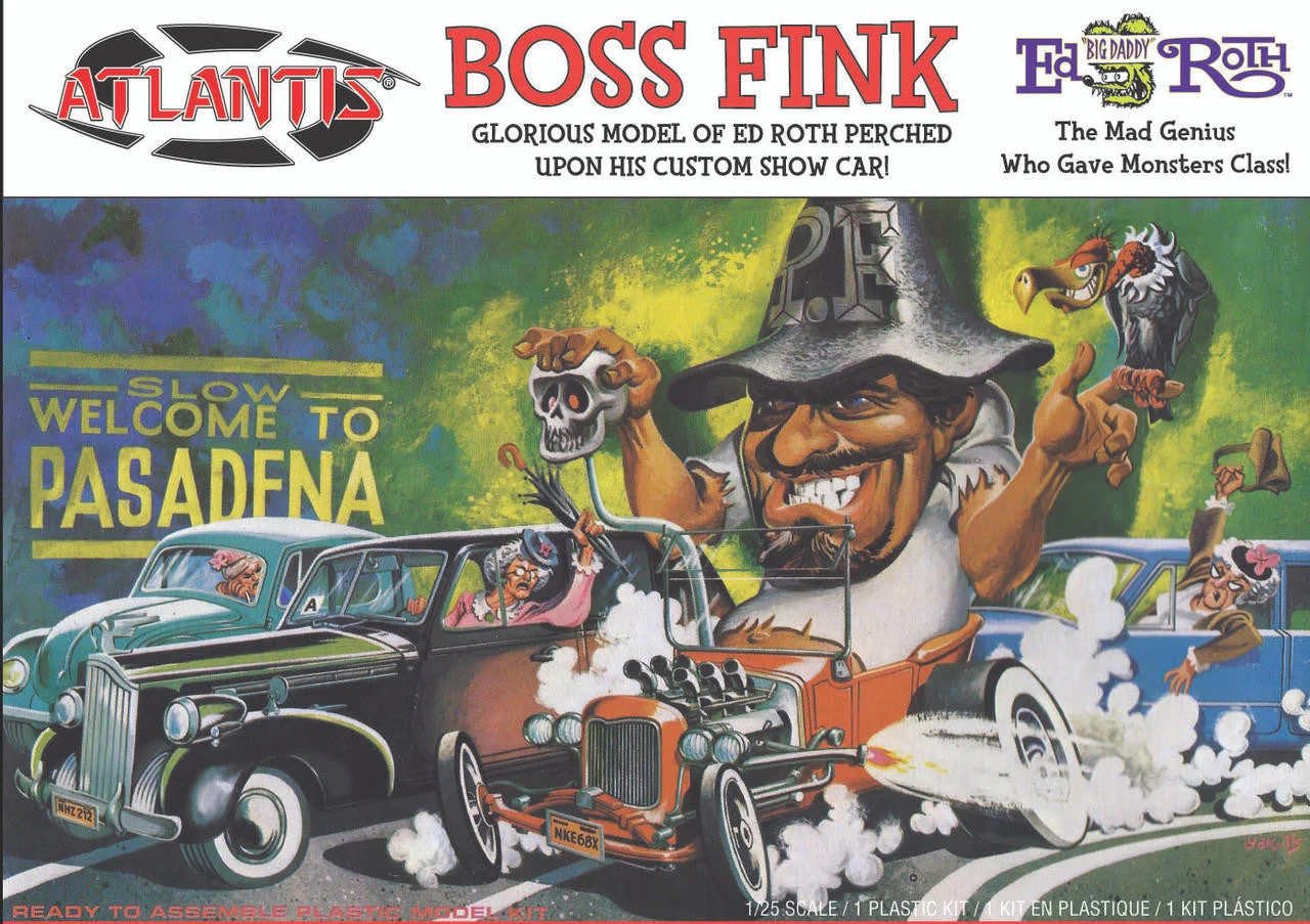 Atlantis Models 1/25 Ed Big Daddy Roth Boss Fink