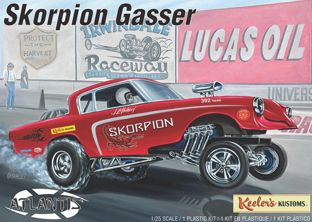 Atlantis Models 1/25 Keelers Kustoms Skorpion Gasser