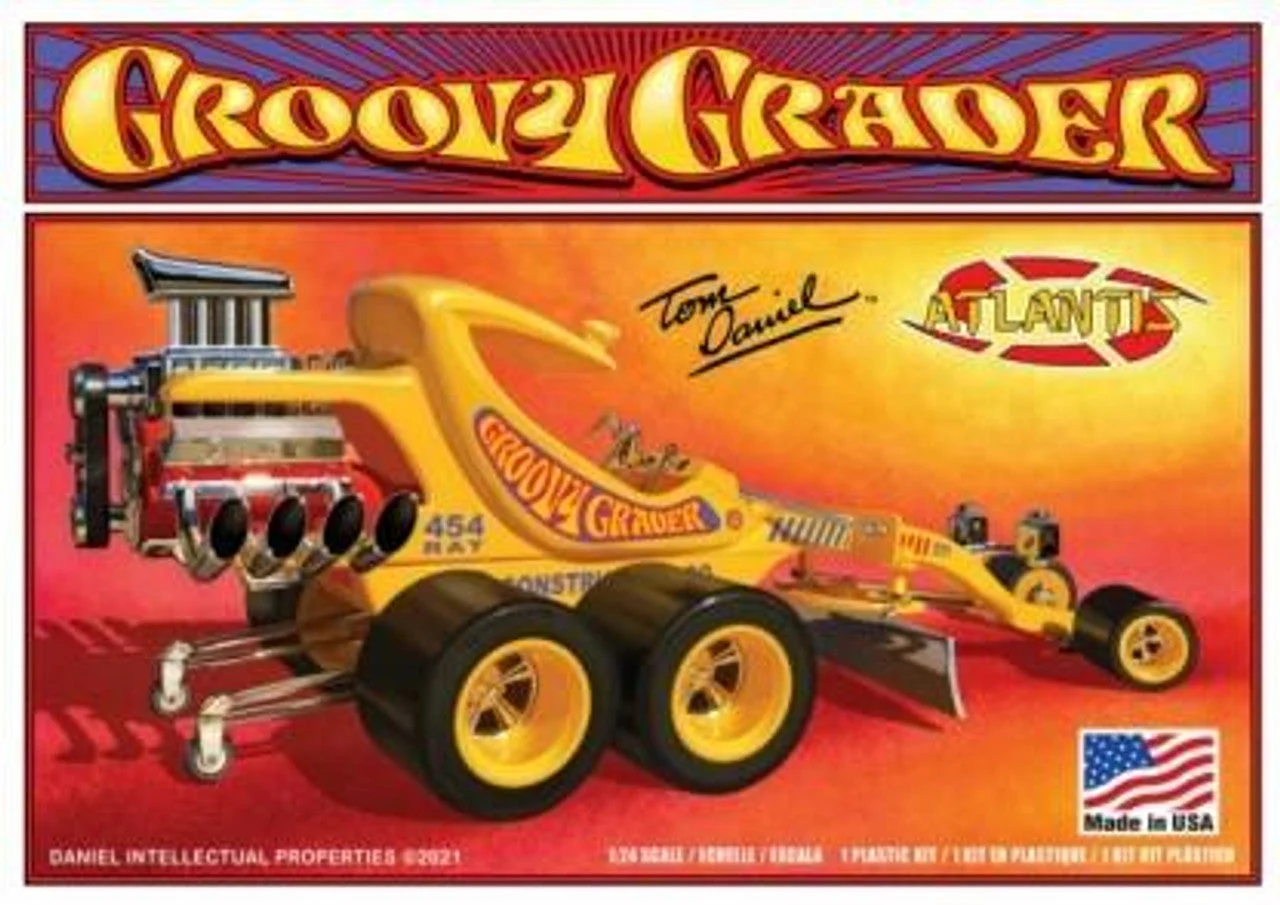 Atlantis Models 1/24 Models Tom Daniel's Groovy Grader (formerly Monogram)