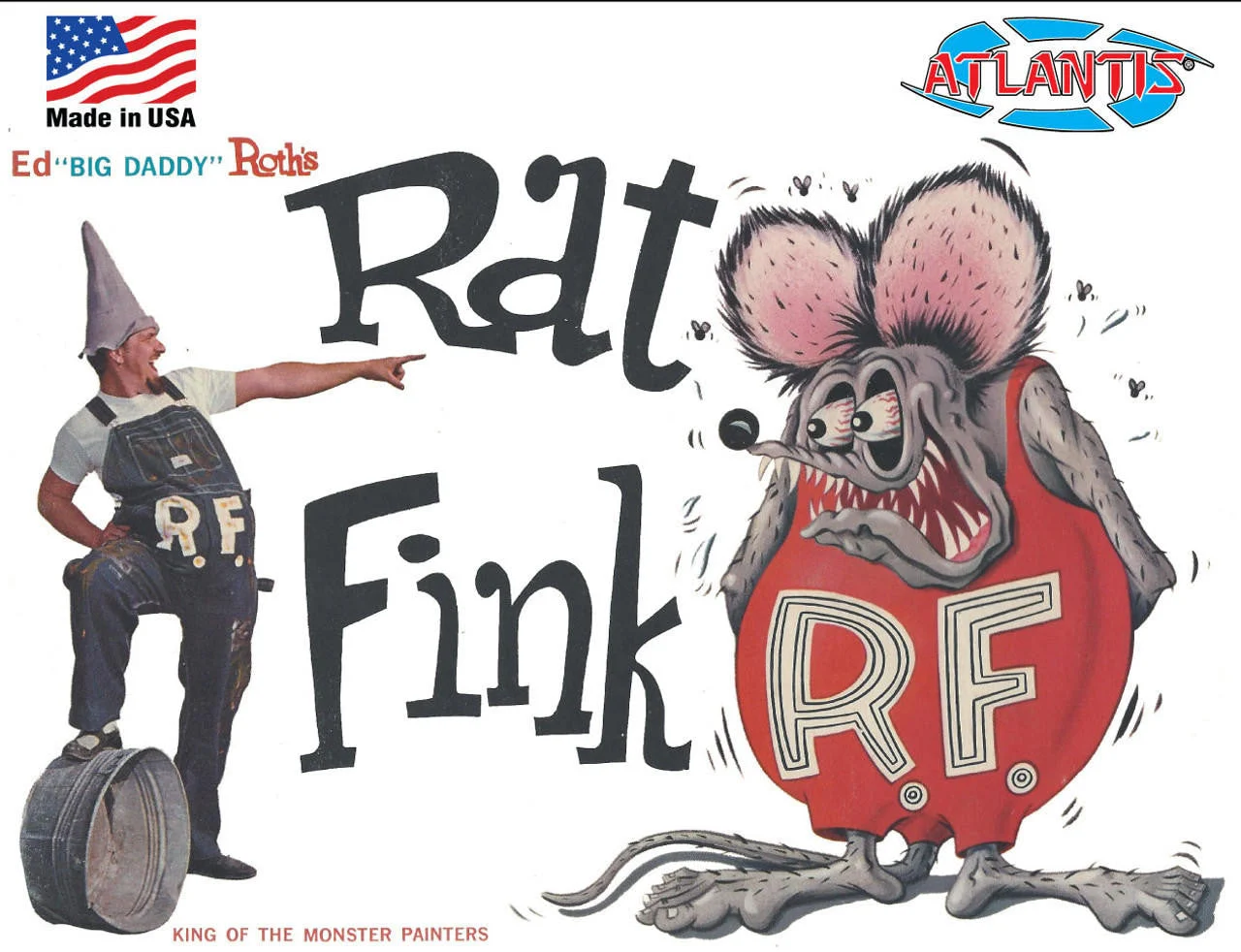 Atlantis Models Atlantis Ed Roth Rat Fink
