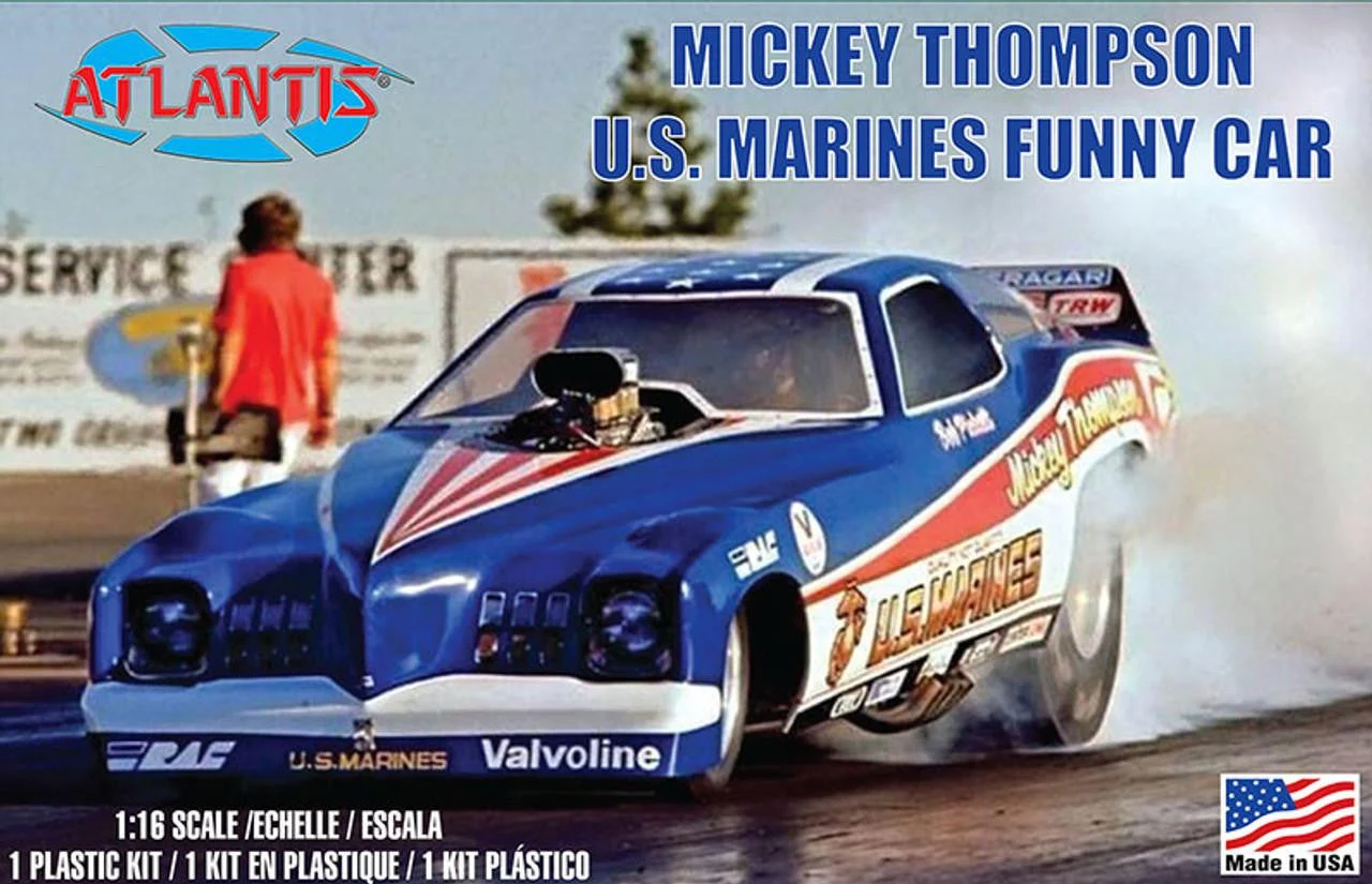 Atlantis Models 1/16 Mickey Thompson Marines Funny Car