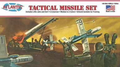 1/40 Atlantis Models Tactical Missile Set