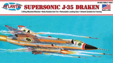 1/48 Atlantis Models J-35 Supersonic Draken