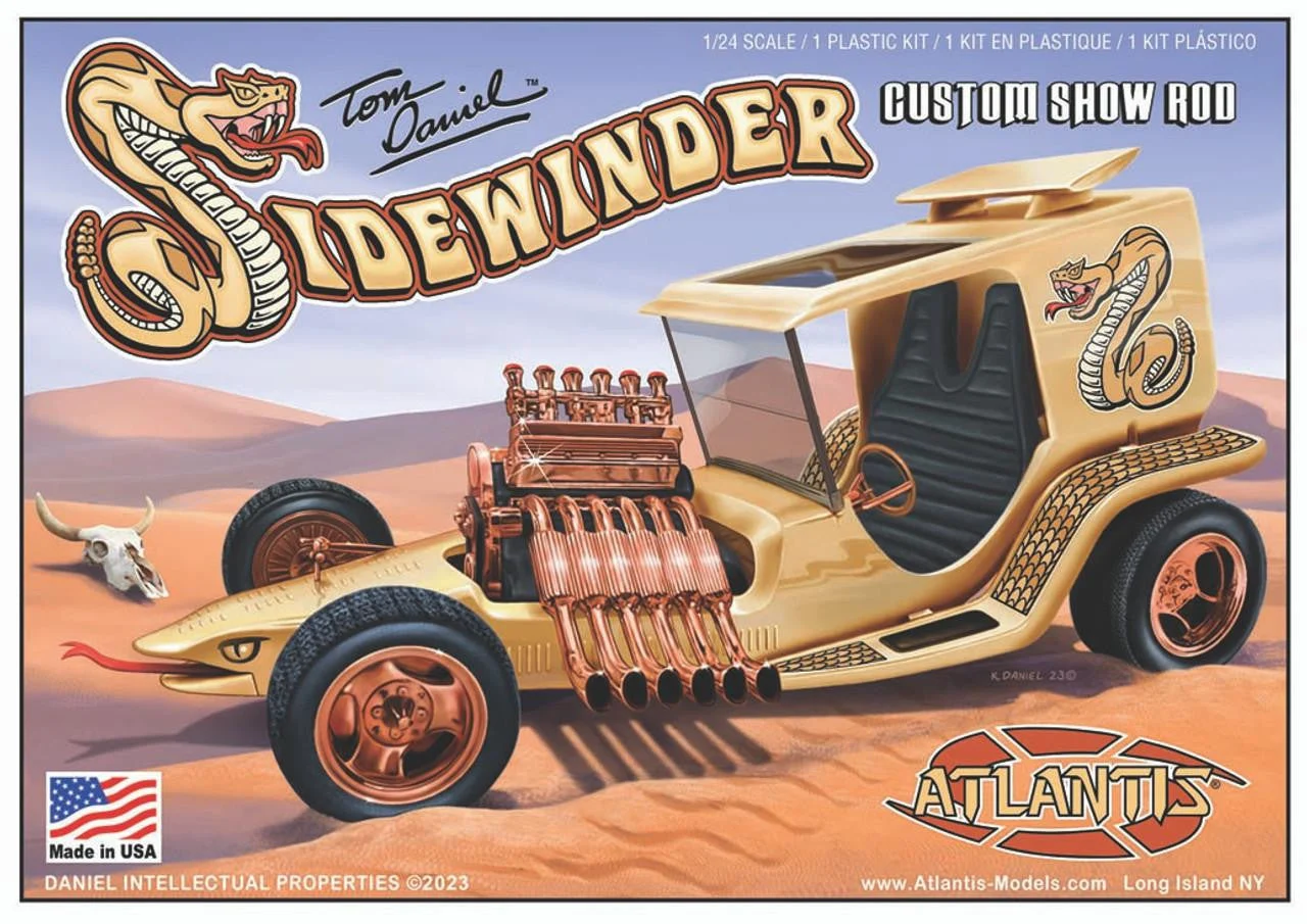 Atlantis Models 1/24 Models Tom Daniel Sidewinder Custom Show Rod