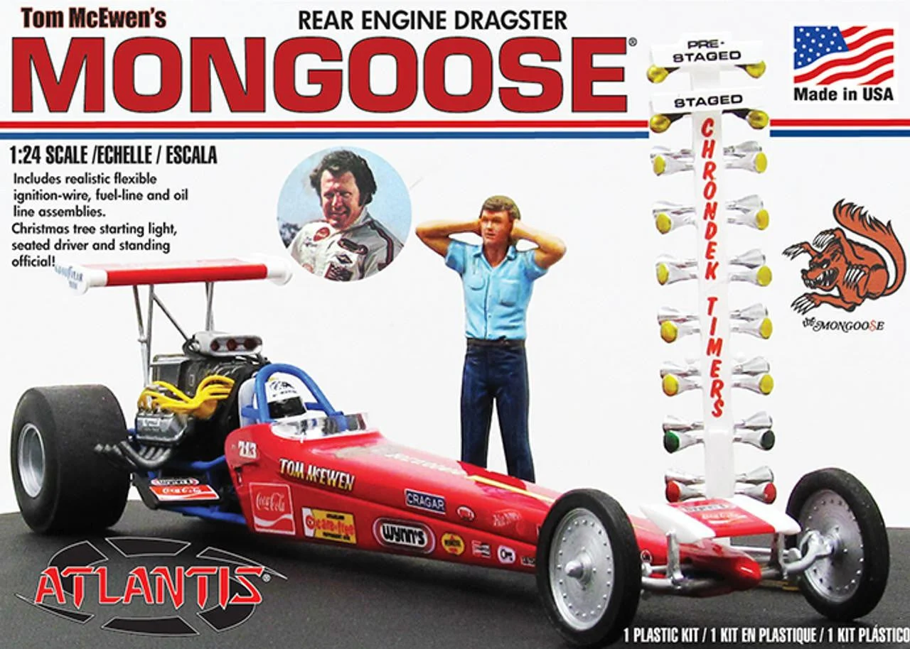 Atlantis Models 1/24 Models Tom McEwen Rear Engine Dragster
