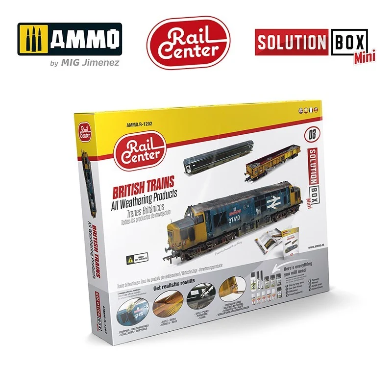 Ammo Mig Rail Center British Weather Box #3 - Ammo Mig Jimenez