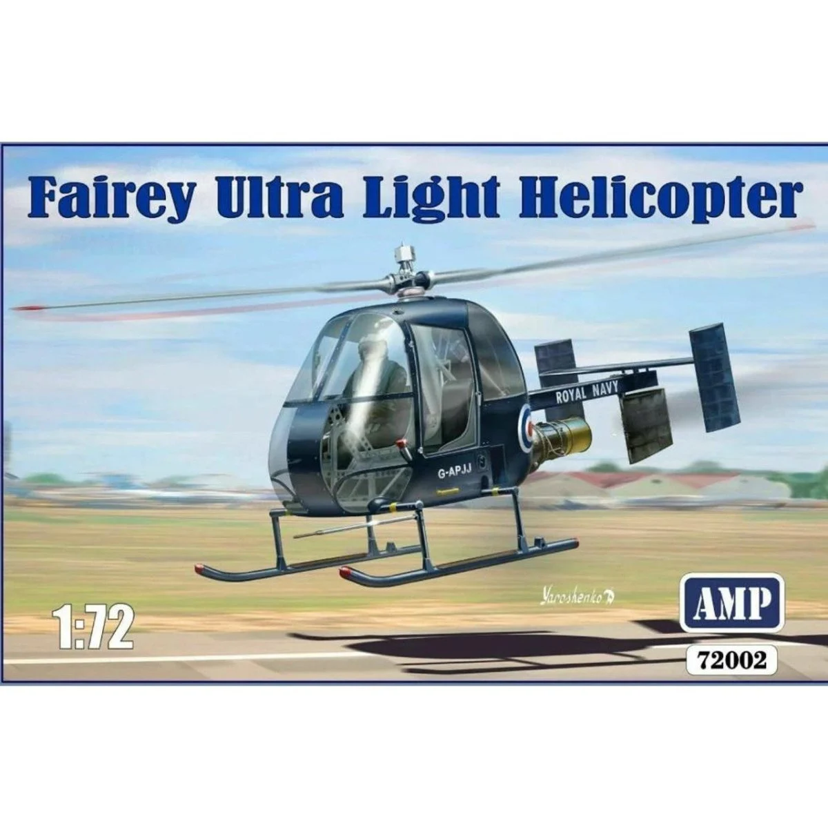 AMP Models 1/72 AMP Fairey Ultra Light British Military Helicopter