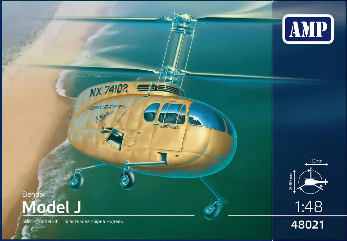1/48 AMP Bendix Model J Helicopter - AMP Models
