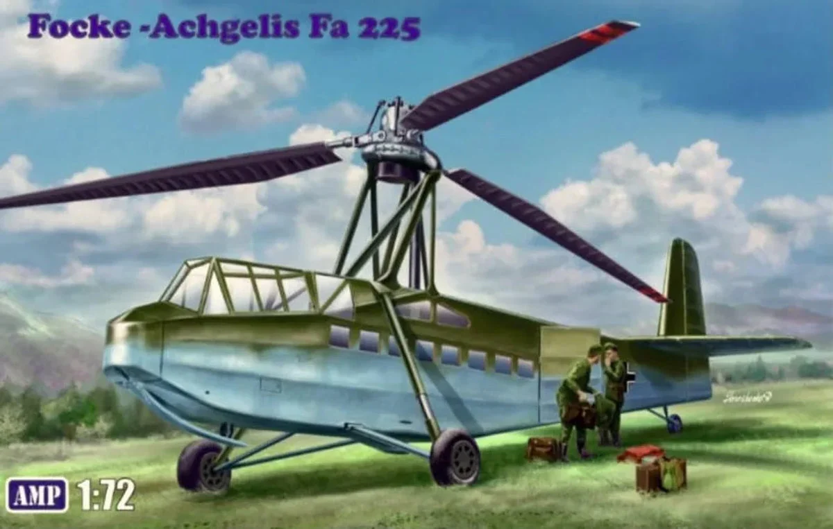 1/72 AMP Focke-Achgelis Fa 225 Transport Helicopter