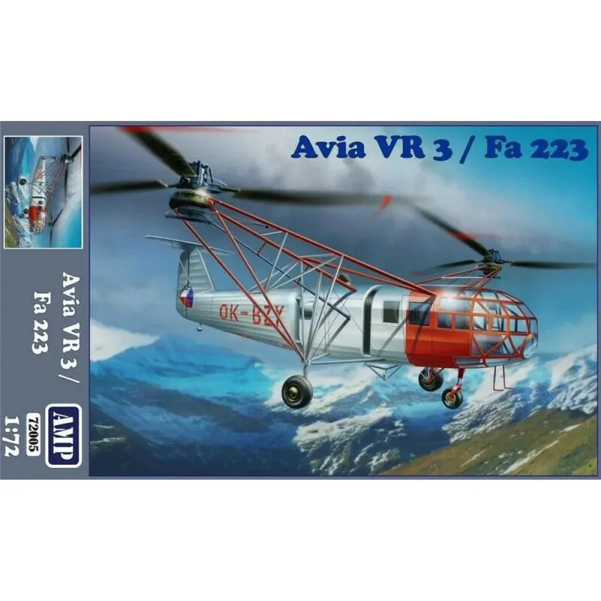 1/72 AMP Avia VR3/Fa223 Drache Transport Helicopter - AMP Models