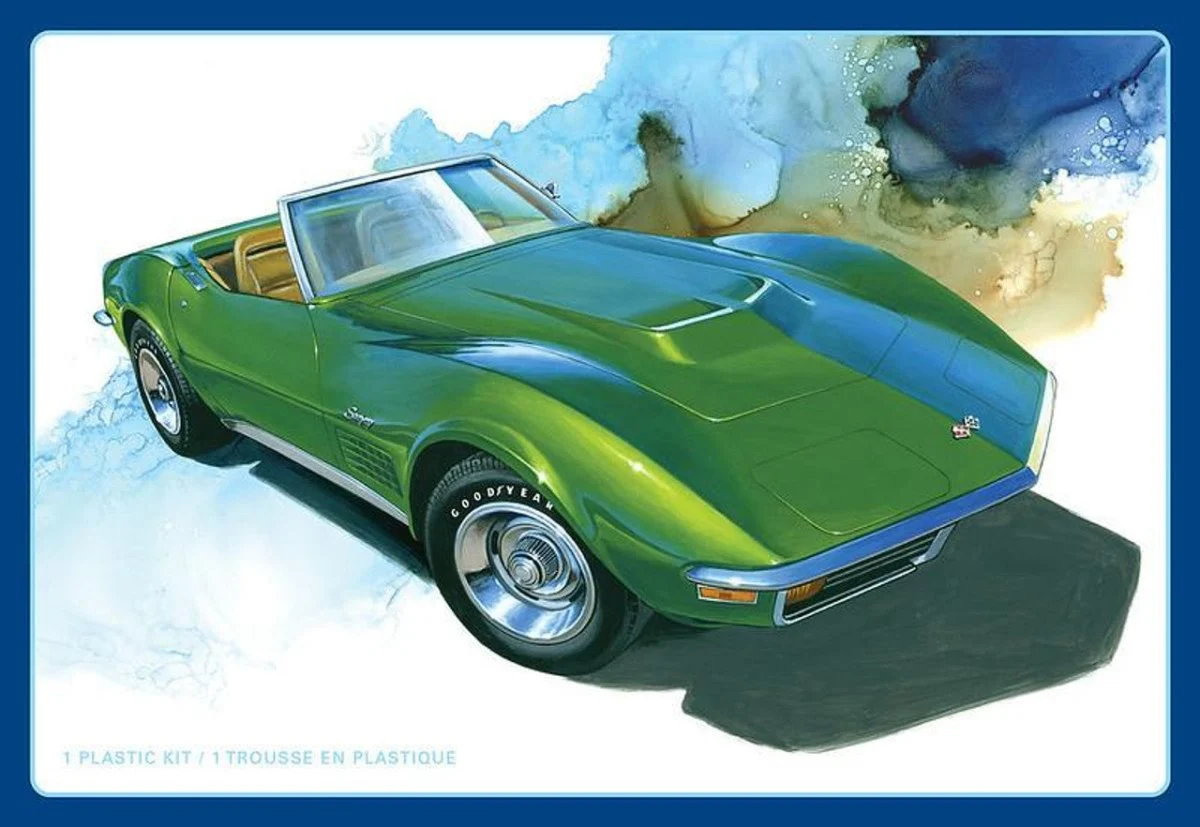 AMT 1/25 Chevy Corvette Roadster Plastic Model Kit