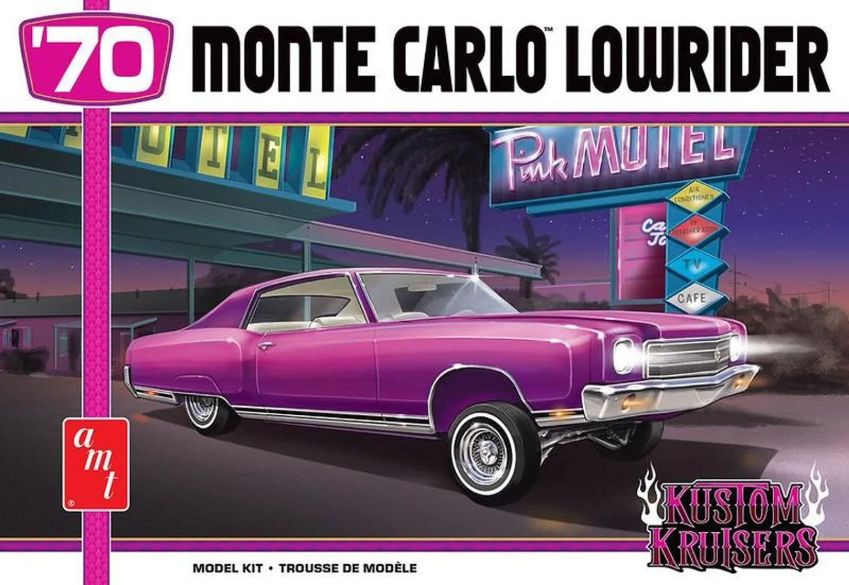AMT 1/25 Chevy Monte Carlo Lowrider Plastic Model Kit