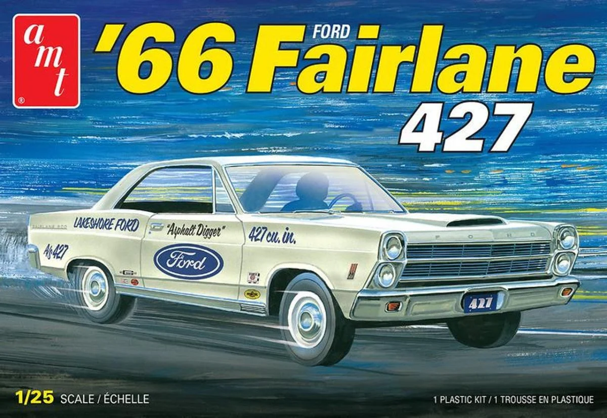 AMT 1/25 Ford Fairlane 427 Plastic Model Kit