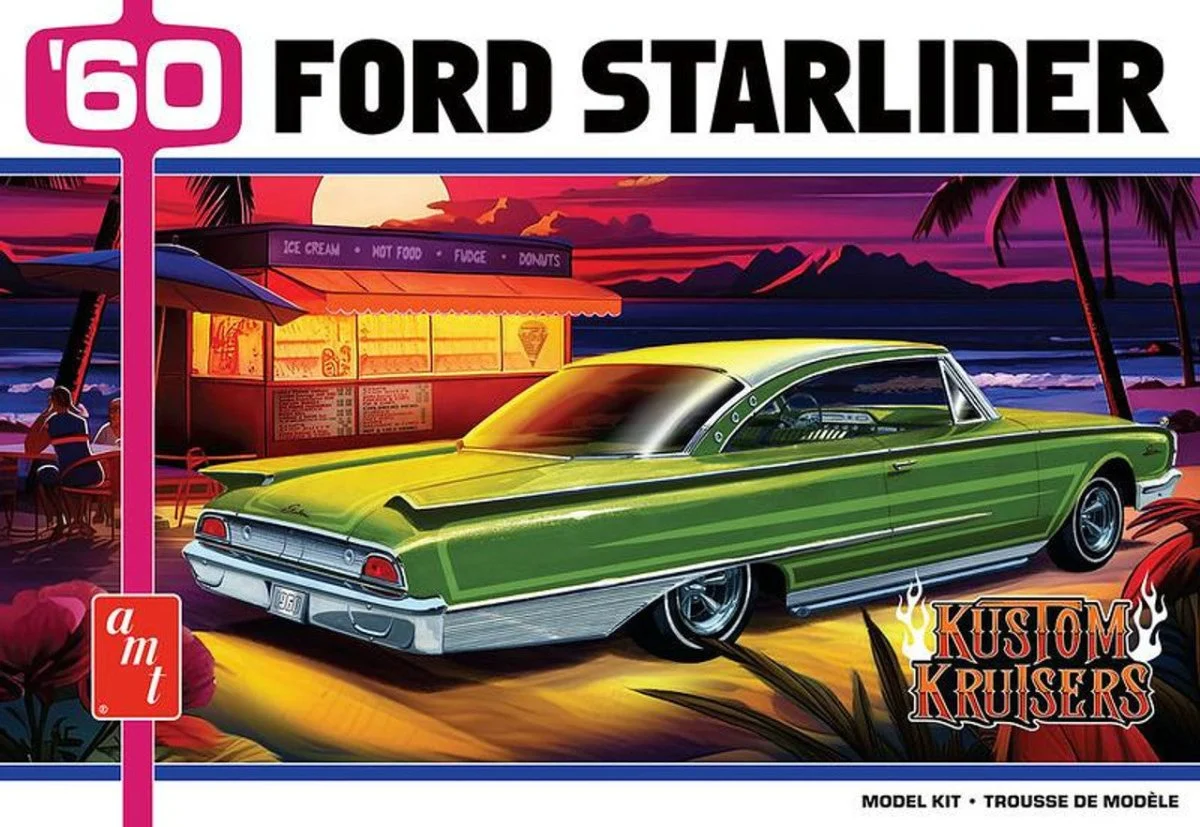 AMT 1/25 Ford Starliner Custom Plastic Model Kit