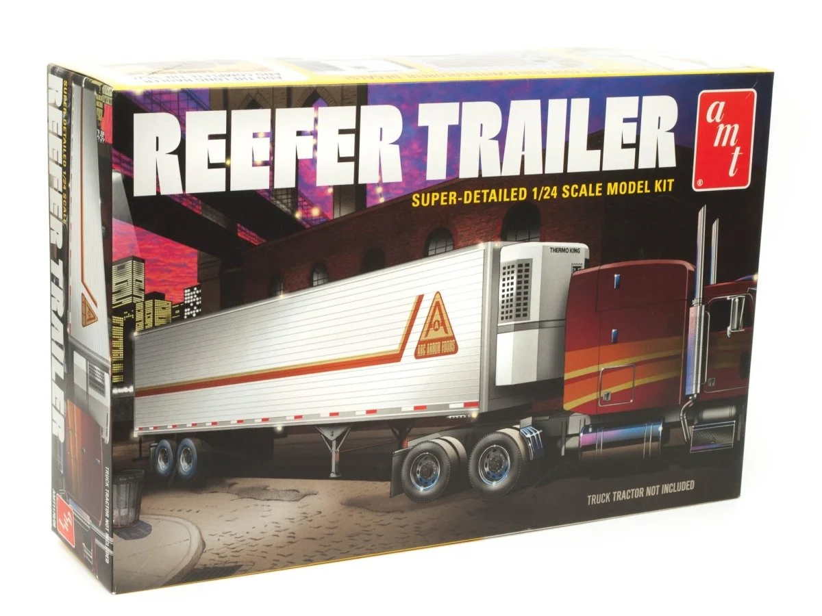 AMT Reefer Semi Trailer 1:24 Scale Model Kit - AMT1170