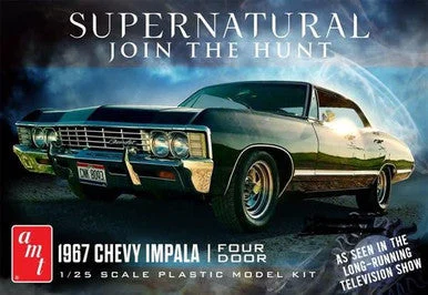 1/25 AMT 67 Chevy lmpala 4 Door Supernatural Show