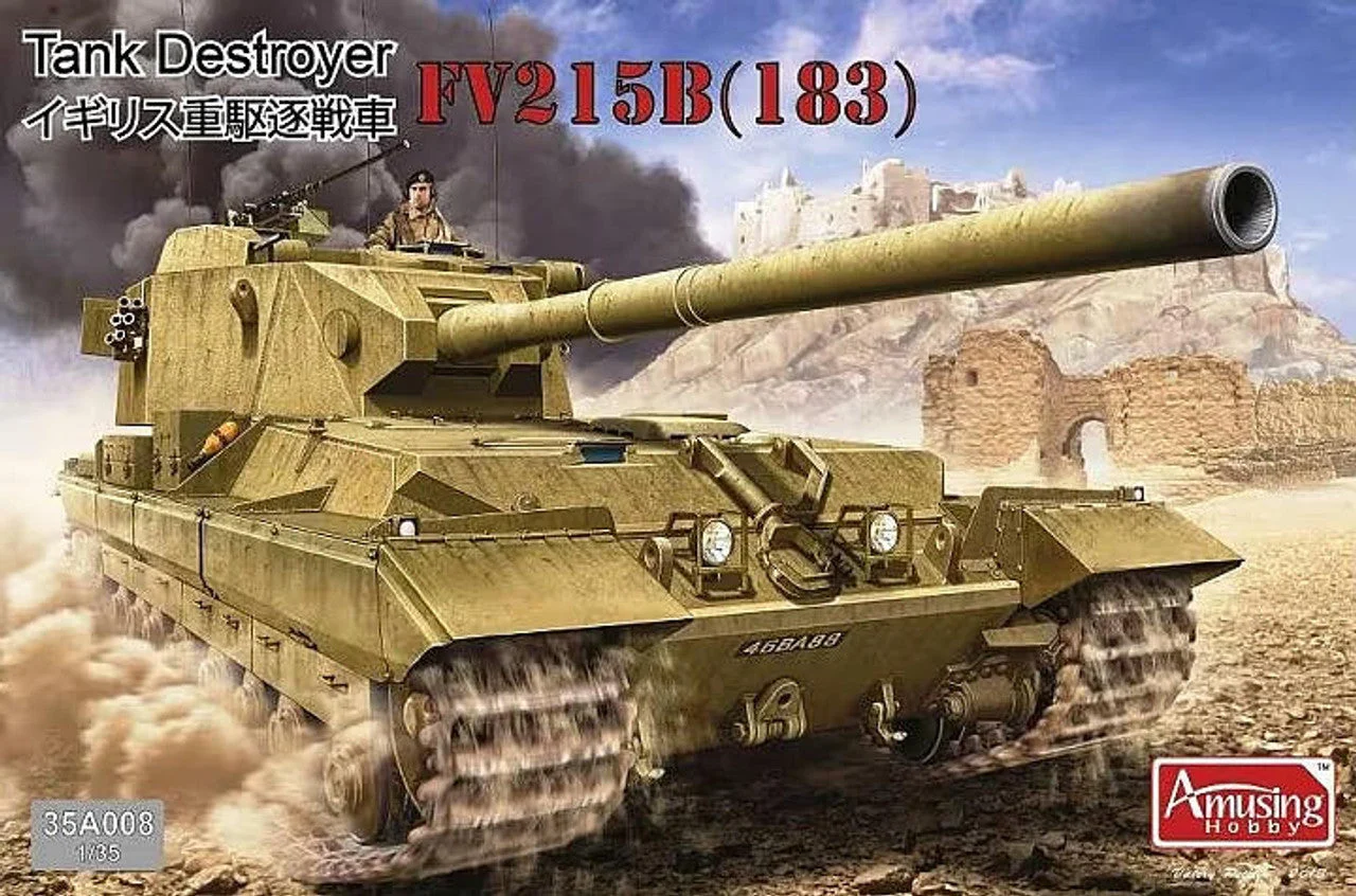 Amusing Hobby 1/35 Amusing Hobby F215B 183mm