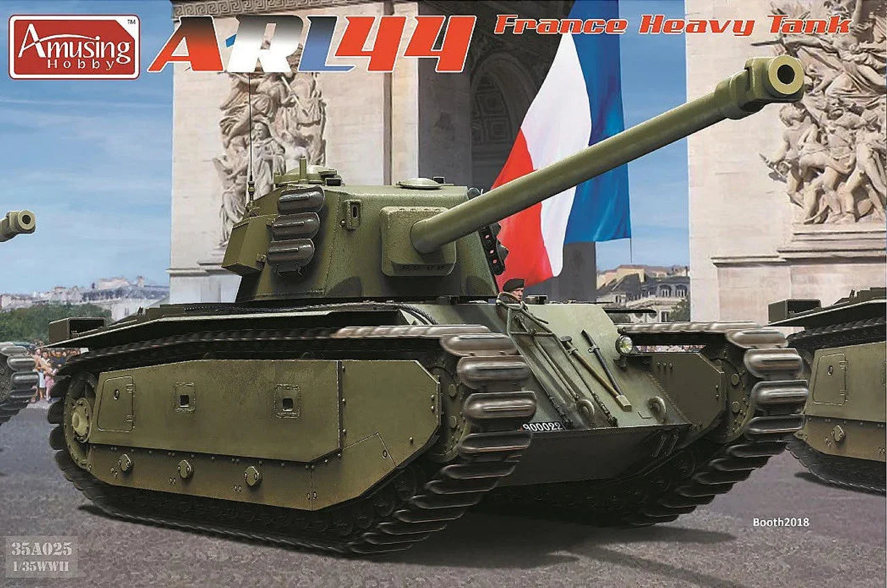 Amusing Hobby 1/35 Amusing Hobby ARL44 France Heavy Tank