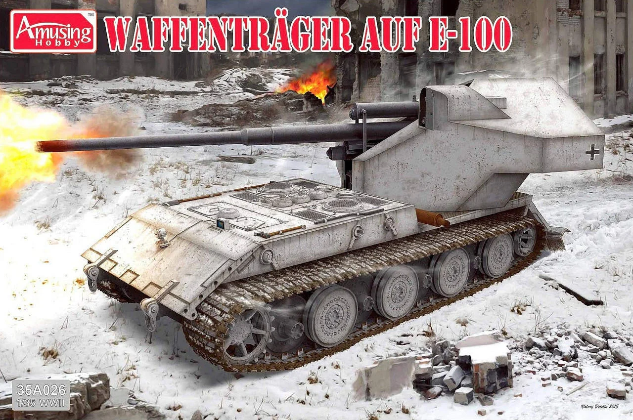 Amusing Hobby 1/35 Amusing Hobby Waffentrager Auf E-100