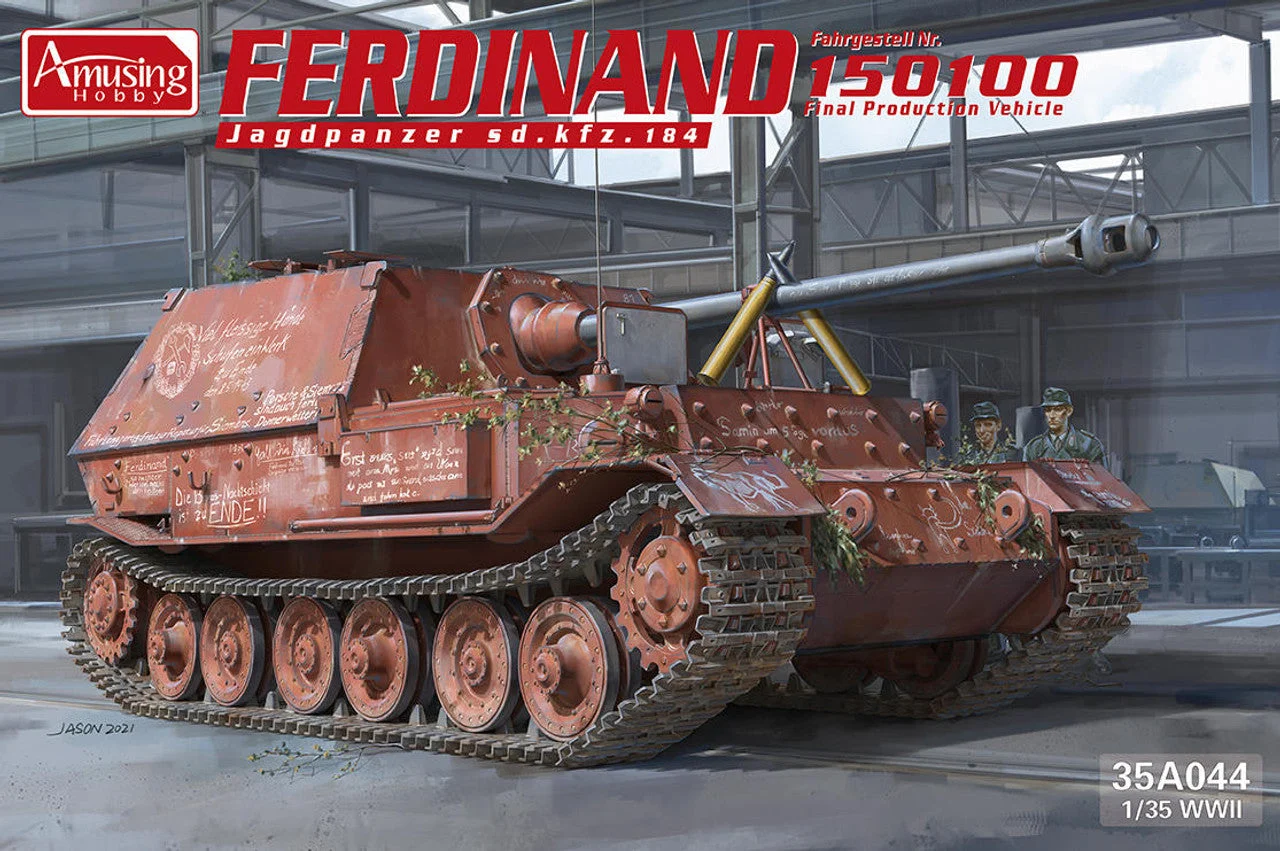Amusing Hobby 1/35 Amusing Hobby Sd.Kfz Ferdinand 150100 Final